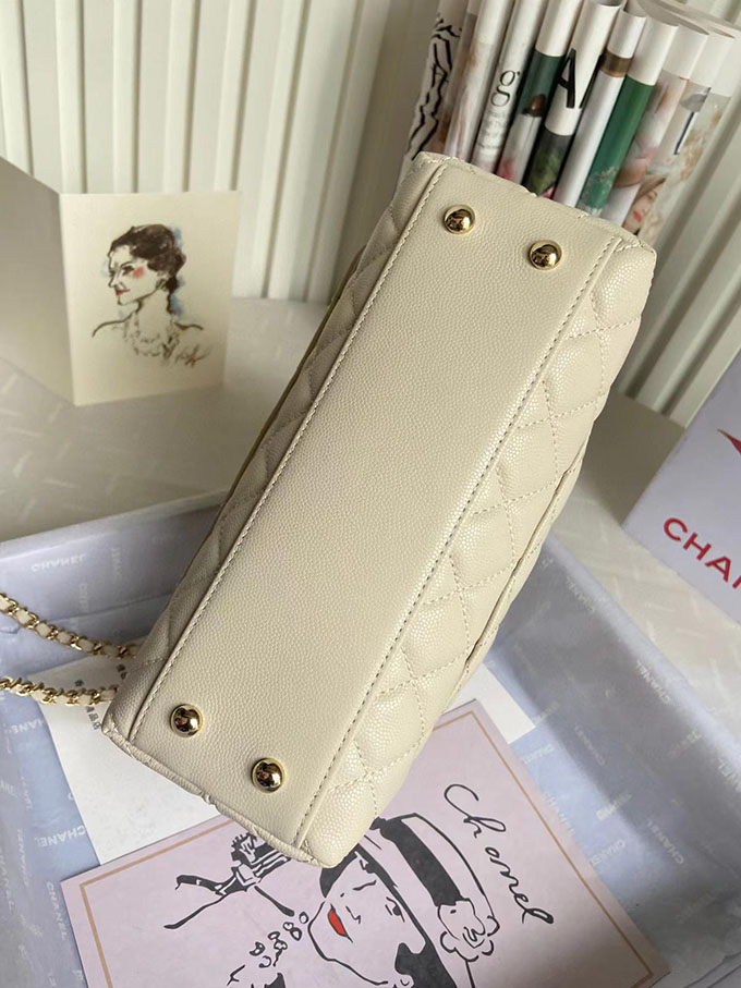 CHANEL-White-Coco-Top-Handle-2-1.jpeg Chanel White Coco Top Handle Medium