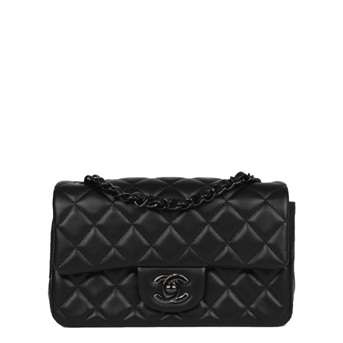 Chanel-mini-lambskin-black-ruthenium-hardware.png Chanel Mini Lambskin Black with Ruthenium Hardware