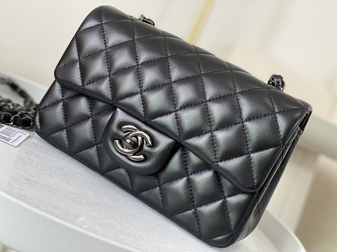 Chanel-mini-lambskin-black-ruthenium-hardware3.jpg Chanel Mini Lambskin Black with Ruthenium Hardware