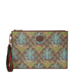 Gucci Tiger Print GG Pouch