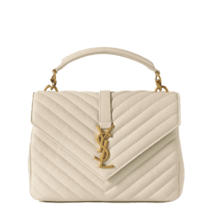 YSL College Medium Quilted Tote