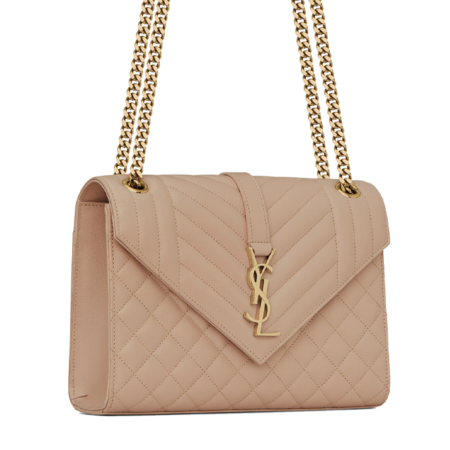 YSL Envelope Poudre Embossed