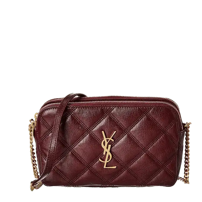 double-zip-.webp YSL Becky Quilted Double-Zip Pouch