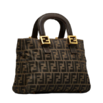 Fendi Zucca Canvas Handbag