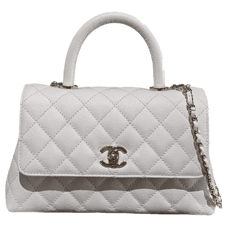handle-coco-medium-1.png Chanel White Coco Top Handle Medium