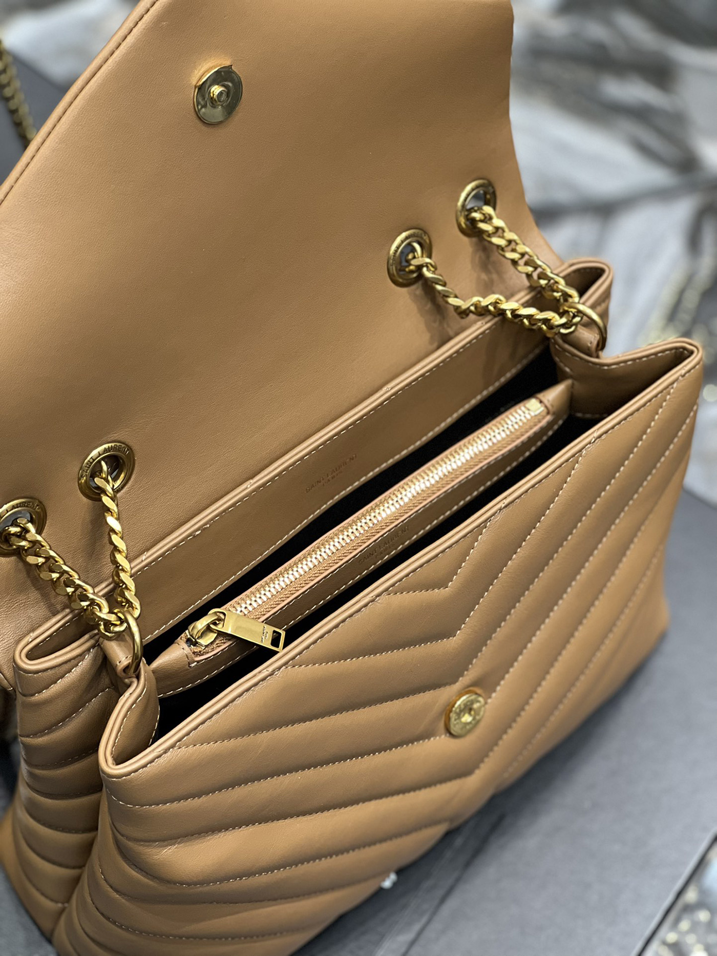 luxurydupes-9-1.jpg YSL Loulou Chain Bag