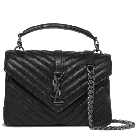 YSL College Medium All Black